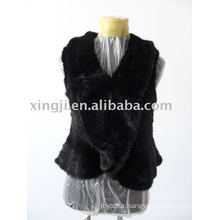 mink fur vest